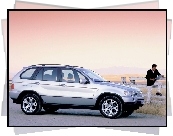 Srebrne, BMW, X5