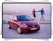 Czerwony Clio 2