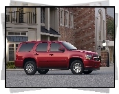 Bordowy, Chevrolet Tahoe, Prawy, Bok