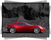 Alfa Romeo 8C, Lewy Profil