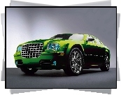 Zielony, Chrysler 300C, Projekt, Grafika