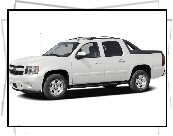 Biały, Chevrolet Avalanche