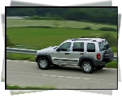 Srebrny, Jeep Liberty