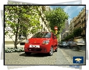 Czerwony, Chevrolet Spark, Miasto