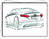 Audi A7, Szkic