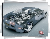 Bugatti Veyron,podwozie