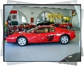 Ferrari Testarossa, Salon