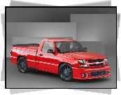 Czerwony, Chevrolet Silverado, Pakiet, Tuningowy