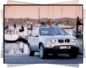 Srebrne, BMW X5, Jachty