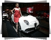 Alfa Romeo MiTo, Wystawa, Modelka