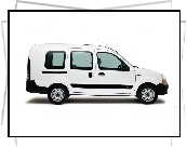 Biały Renault Kangoo