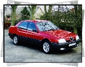 Czerwona, Alfa Romeo 164, Sedan