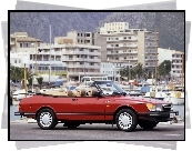 Czerwony, Saab 900, Kabriolet