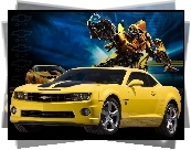 Transformers, Żółty, Chevrolet, Camaro