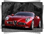 Alfa Romeo 8C Competizione, Halogeny, Szyba