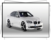Biała, BMW seria 7 F01, AC, Schnitzer, Tuning