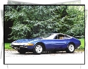 Niebieskie, Ferrari Daytona, Alufelgi