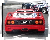 Logo, Ferrari F 40, Police