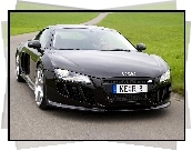 Czarne, Audi R8, Zderzak, ABT