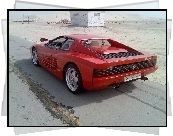 Ferrari Testarossa, Dubaj, Pustynia