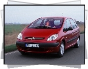 Czerwony, Citroen Xsara Picasso