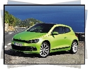 Zielony, VW Scirocco