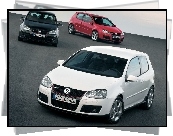 Golf 5, Biały, Czarny, Czerwony, GTI