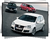 Golf 5, Biały, Czarny, Czerwony, GTI