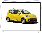 Żółte, Daihatsu Sirion, Alufelgi