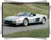 Srebrne, Ferrari Testarossa, Kabriolet