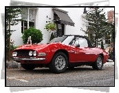 Czerwony, Klasyk, Fiat Dino