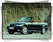 BMW 3, E36, Zielony, Cabriolet