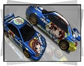 Subaru Impreza, Itasha, Anime