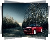 Czerwone, Bmw E30, M-Technik 2