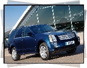 Niebieski, Cadillac SRX, SUV