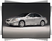 Srebrna, Acura RL, Sedan