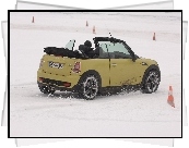 Mini Cabrio, Test, Zimowy