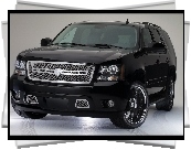 Czarny, Chevrolet Tahoe