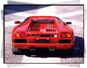 Lamborghini Diablo, VT, Układ, Wydechowy