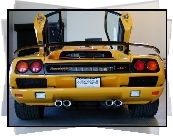 Tył, Lamborghini Diablo SV