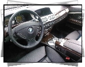 BMW 7, E65, Kierownica, Prędkościomierze