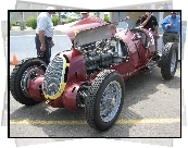 Alfa Romeo, koła , silnik, maska