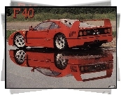 Konstrukcja, Ferrari F 40, Reklama