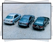 Audi A4, B5, Audi A6, C5, Audi A8, D2