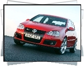 Volkswagen Golf 5, GTI, Czerwony