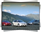 Alfa Romeo 147, Alfa Romeo 159, Alfa Romeo 166