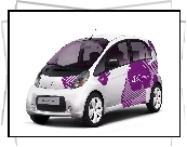 Biało, Fioletowy, Citroen C-Zero