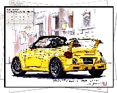 Daihatsu Copen, Rysunek, Kalendarz