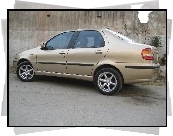 Beżowy, Fiat Siena, Sedan