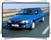 Niebieska, Dacia Solenza, Sedan